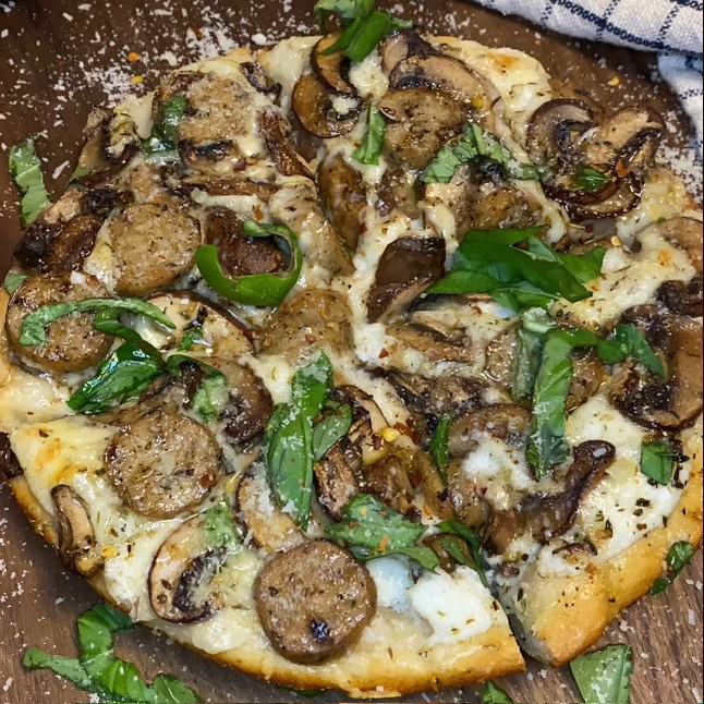 Mushroom Lovers Pizza
