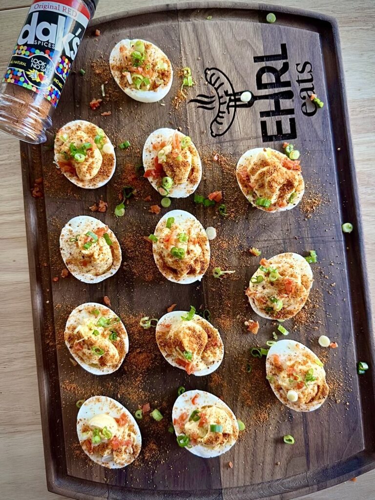 Spicy Southern Deviled Eggs 